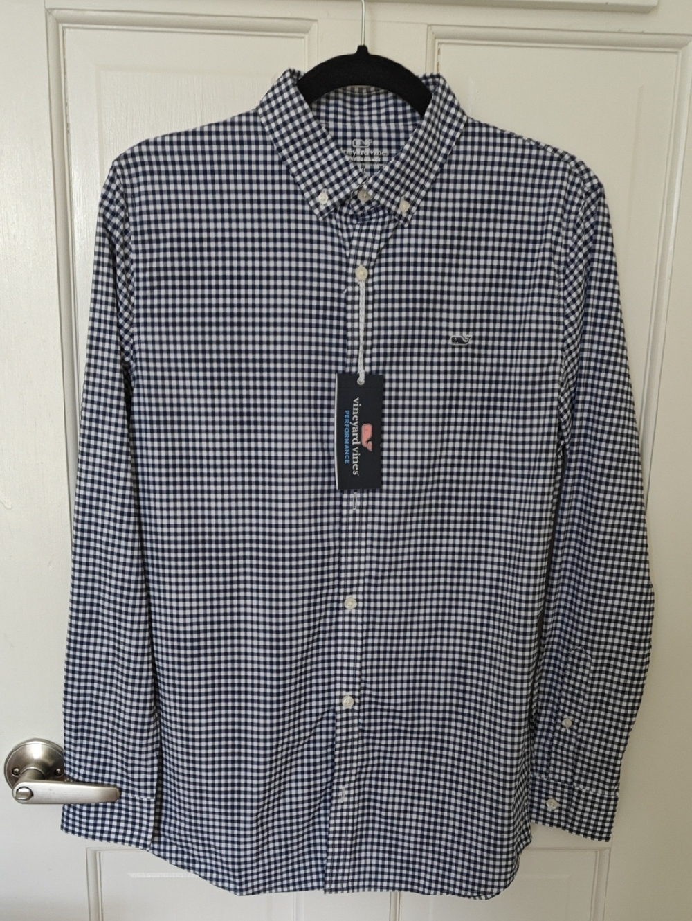 Vineyard Vines Performance Button-Down Shirt, Boys XL (18) NWT